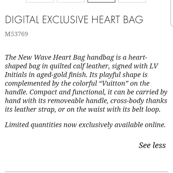 Louis Vuitton New Wave Heart Bag - Picture 6 of 8